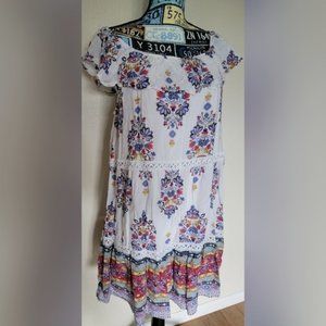 3/$30 Cute Floral offshoulder dress